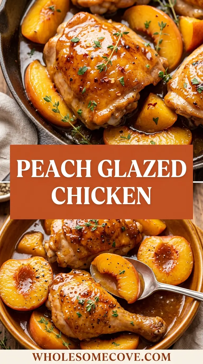 Peach Glazed Chicken Recipe
