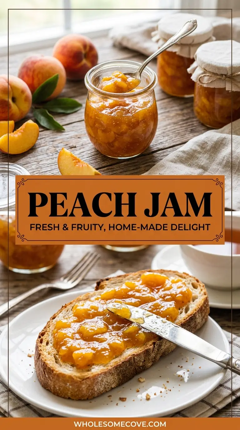 Peach Jam Recipe