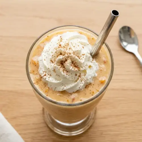 Peach Milkshake Recipe