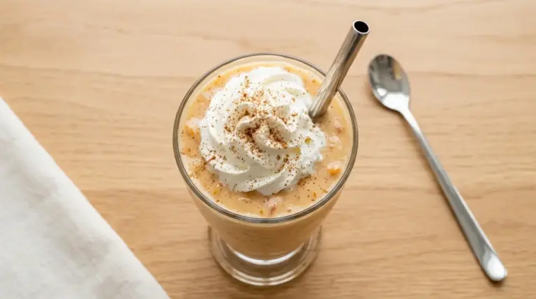 Peach Milkshake Recipe