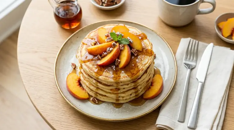 Peach Pancake Recipe