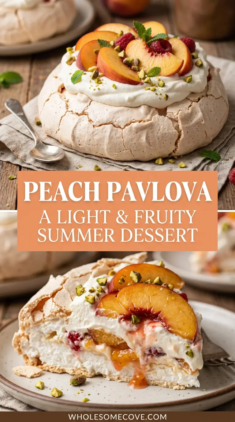 Peach Pavlova Recipe