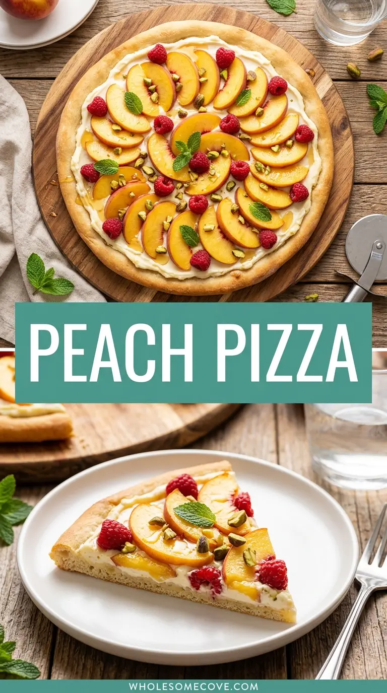 Peach Pizza Recipe