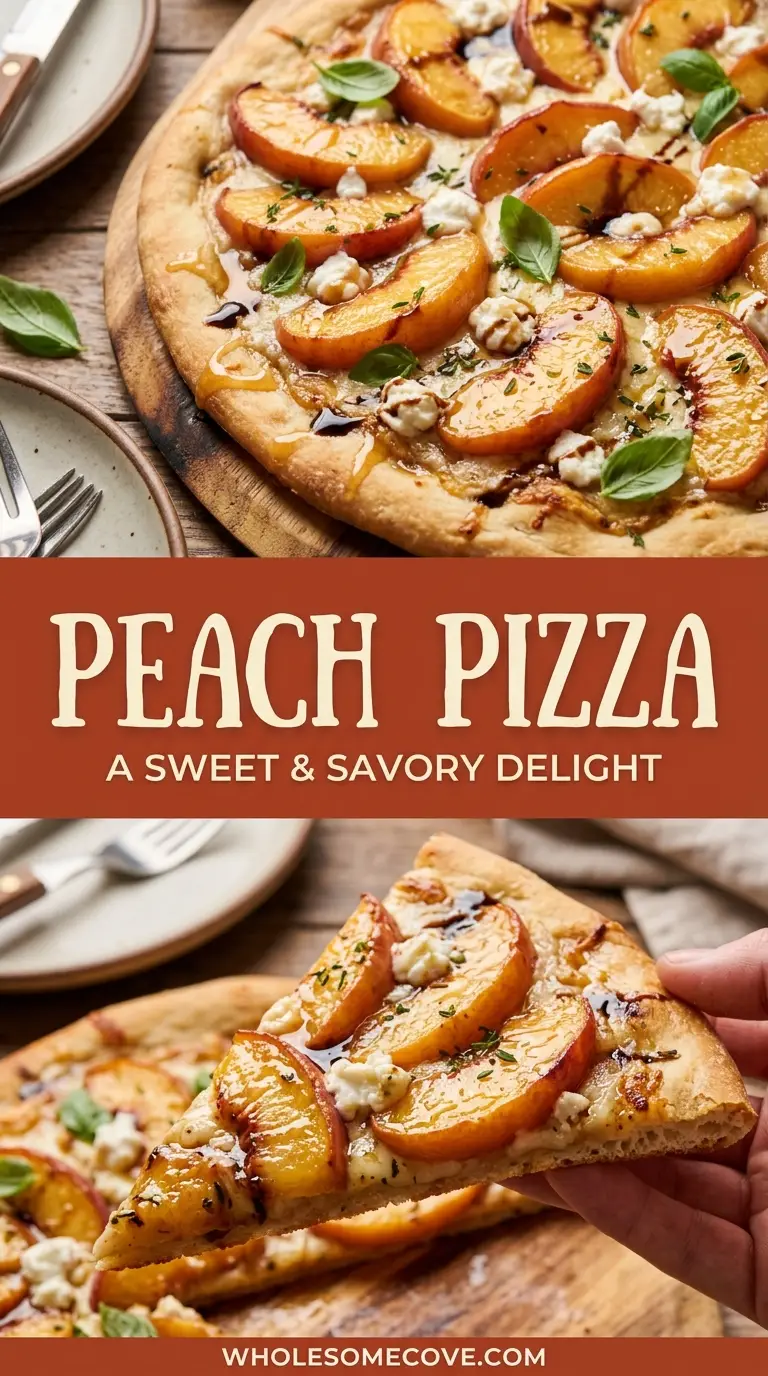 Peach Pizza Recipe