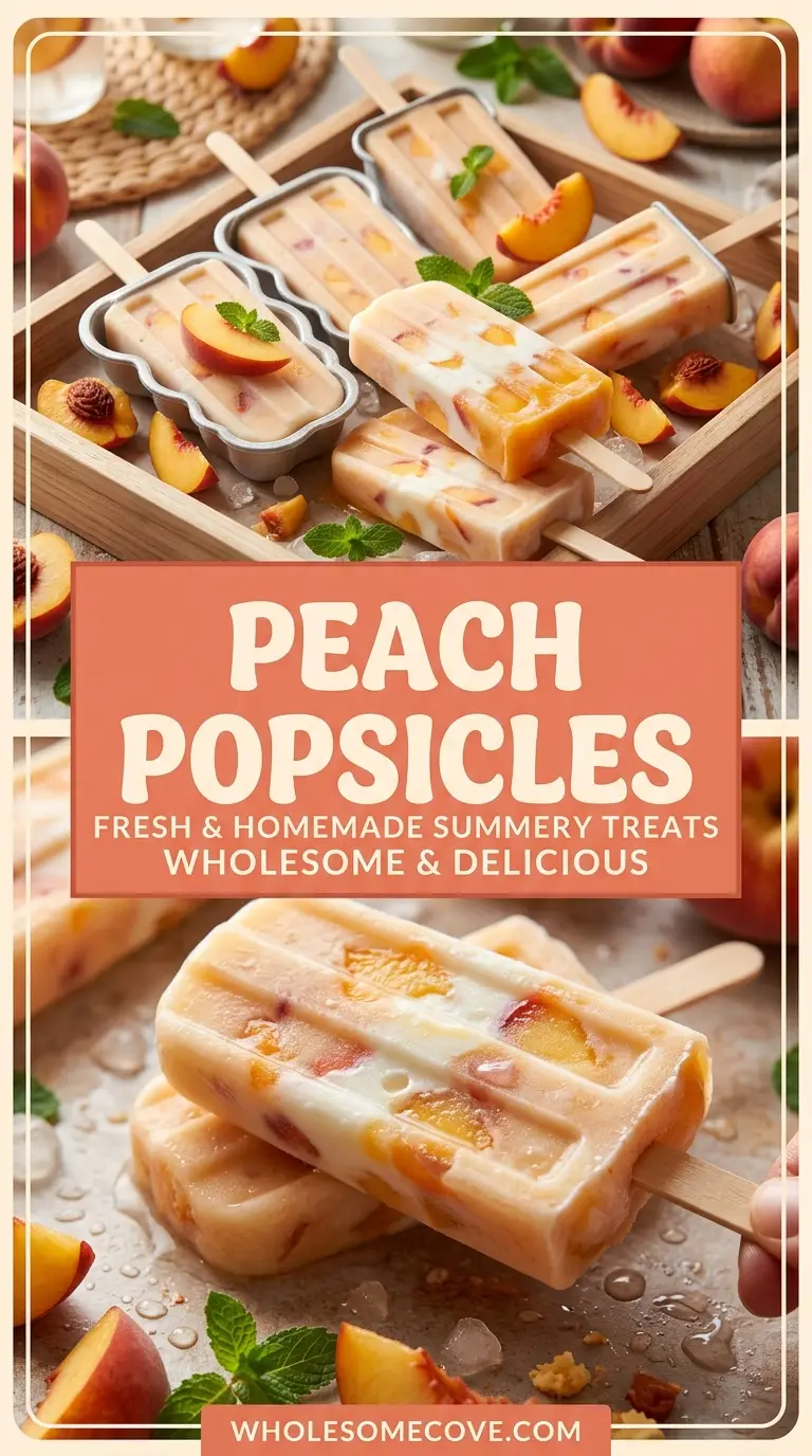Peach Popsicles Recipe
