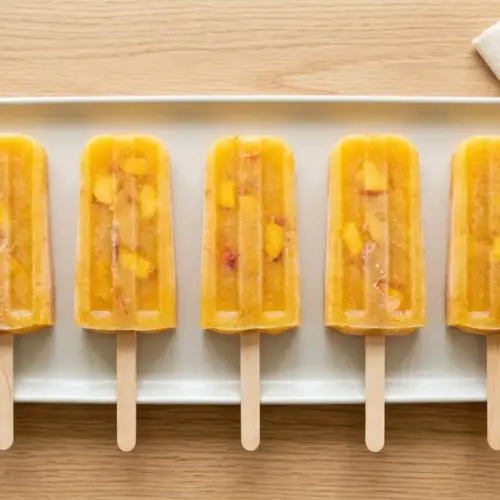 Peach Popsicles Recipe