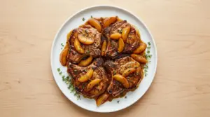 Peach Pork Chops Recipe