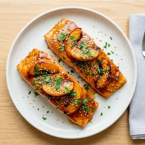 Peach Salmon Recipe