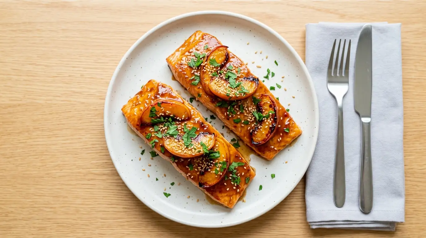 Peach Salmon Recipe
