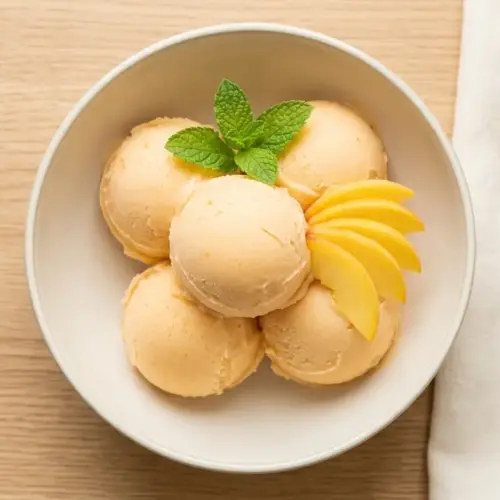 Peach Sorbet Recipe