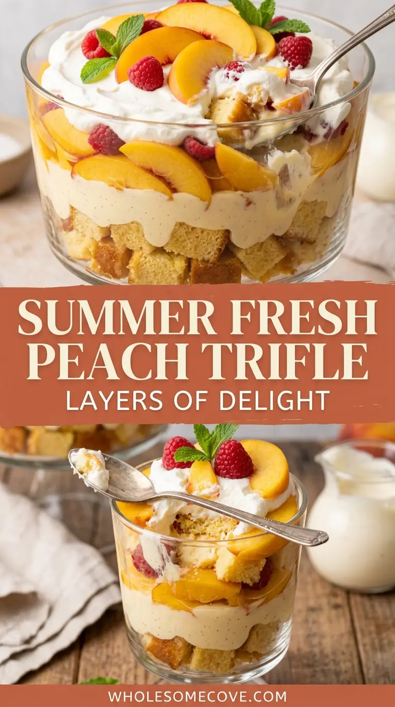 Peach Trifle Recipe