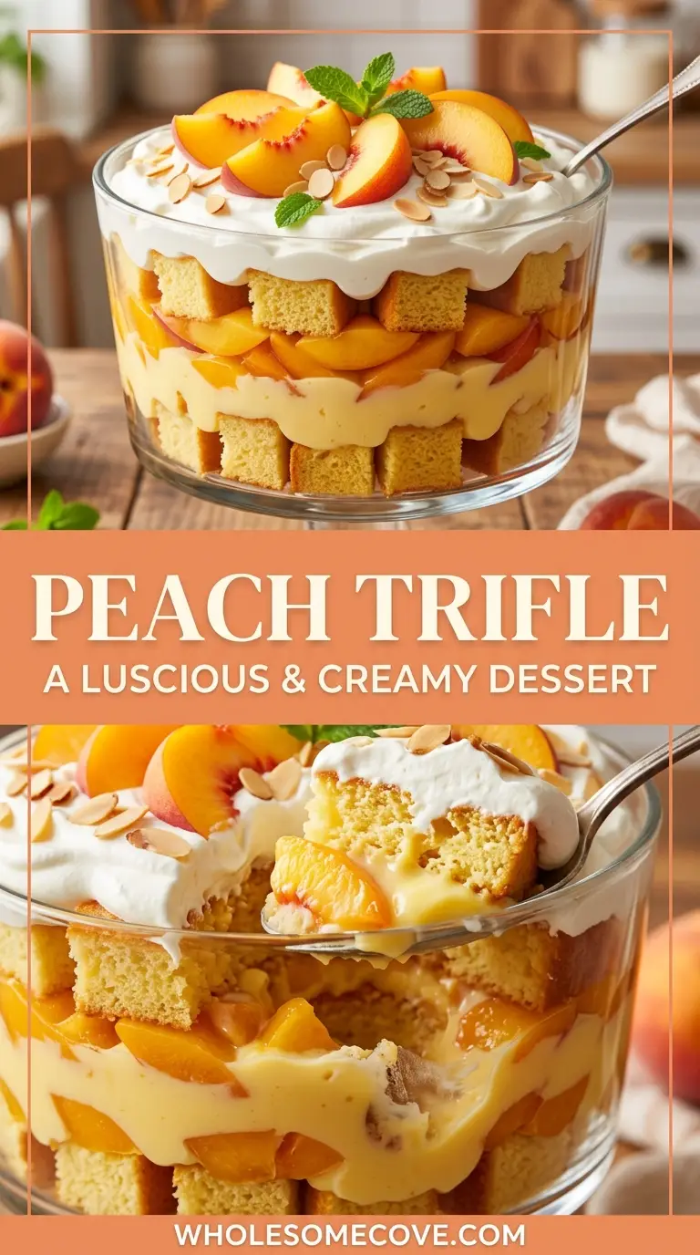 Peach Trifle Recipe