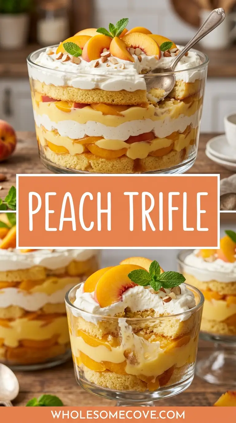 Peach Trifle Recipe