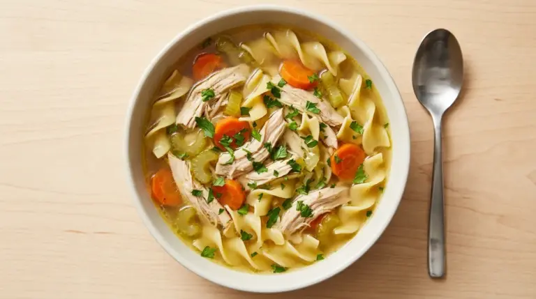 Slow Cooker Chicken Noodle Soup Recipe
